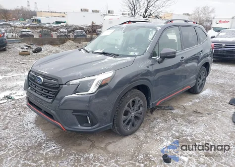 2022 Subaru Forester Sport from USA, damaged, VIN JF2SKAJC8NH476766
